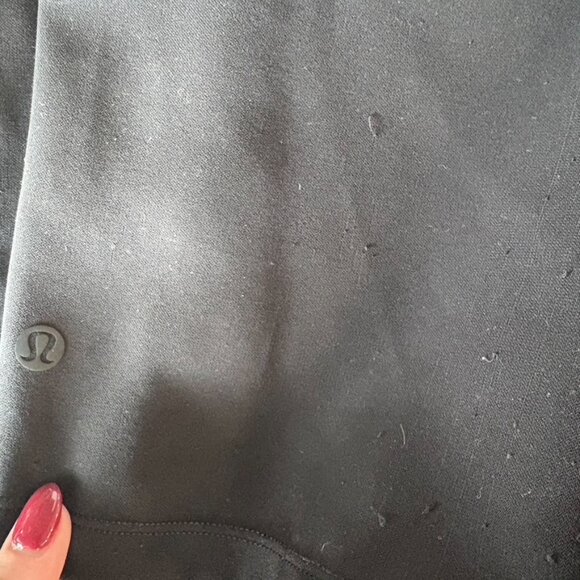 Lululemon On The Fly Short 2.5" Inseam Size 6 W7ARNS Black - Picture 5 of 6